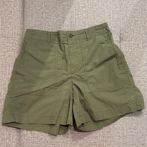 Uniqlo Olive Green Women's Cargo Shorts